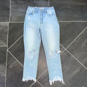 Abercrombie and Fitch high-rise mom Jean
